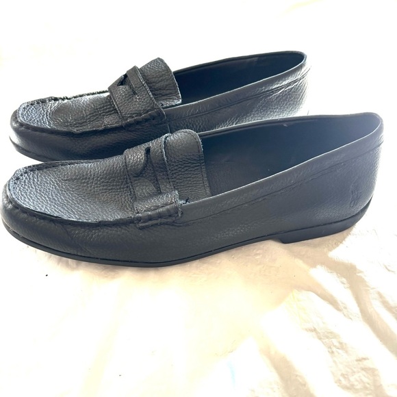 Polo by Ralph Lauren Adante Black Pebble leather loafers.SZ 10 D NWOT main image 4